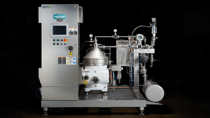 The Beer Centrifuge Improves Carbonation